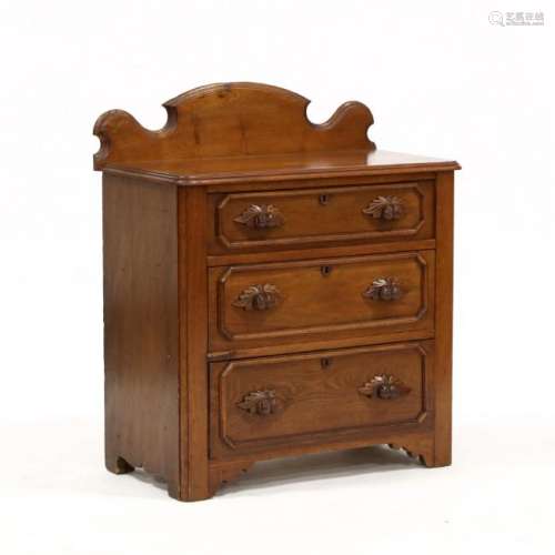 American Victorian Diminutive Cottage Chest