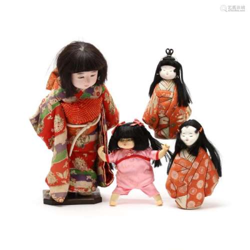 Four Asian Dolls