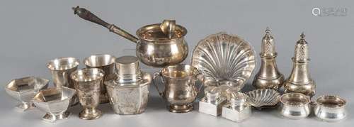 Sterling silver tablewares, 34.5 ozt.