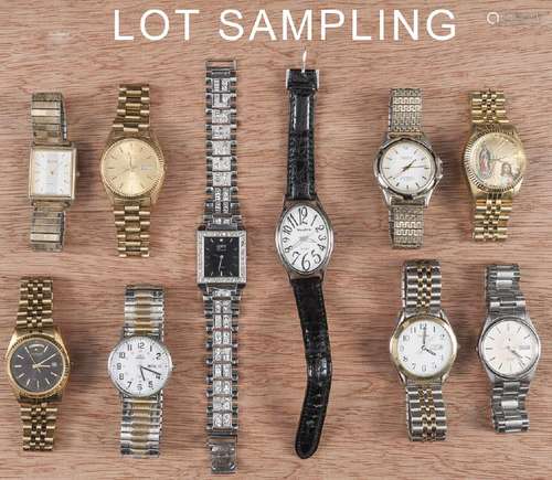 Collection of thirty-three wrist watches, to incl