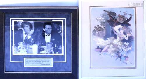 Two Prints, Frank Sinatra and 