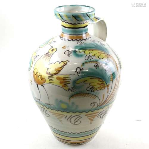 Contemporary Ewer Form Vase