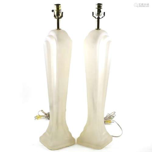 Pair of Contemporary Lamps