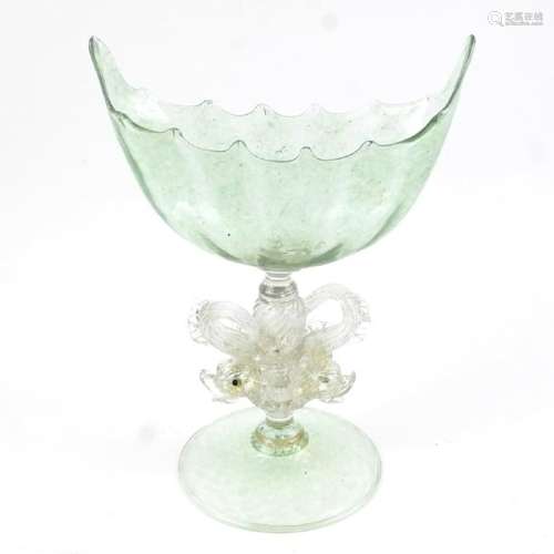 Venetian Glass Compote