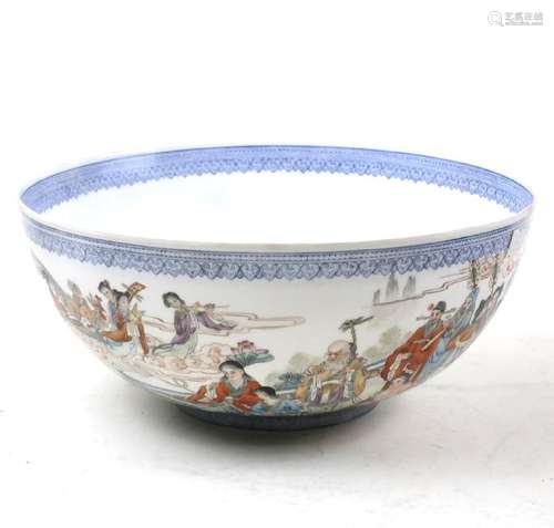 Chinese Decorated Egg-Shell Bowl