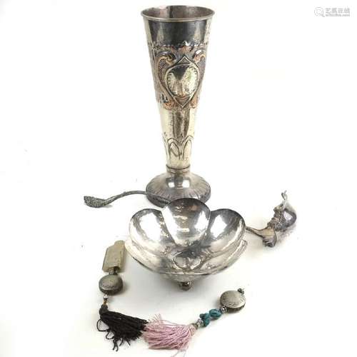 Five Miscellaneous Silver-Plated Items