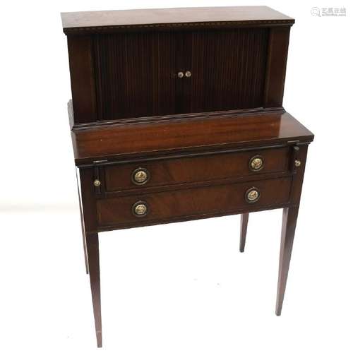 Tambour Mahogany Lady's Desk