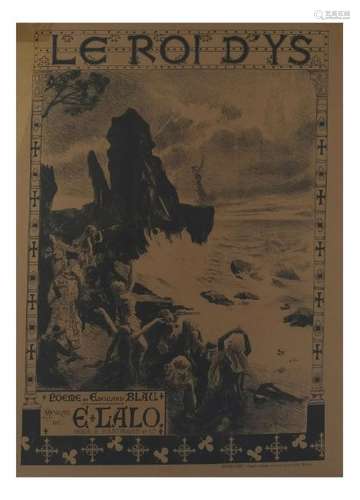 Francois Gorguet Opera Poster, 