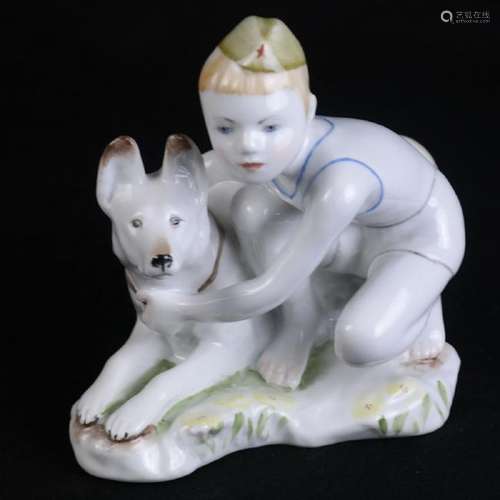 Lomonosov Russian Porcelain Figure