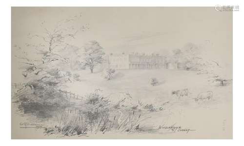 GA Fothergill, Landscape Print