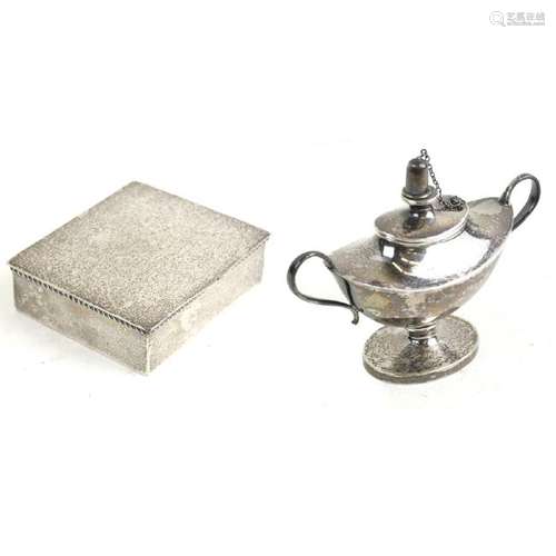 Two Sterling Items for Smoking