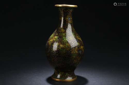 An Estate Cloisonne Display Vase