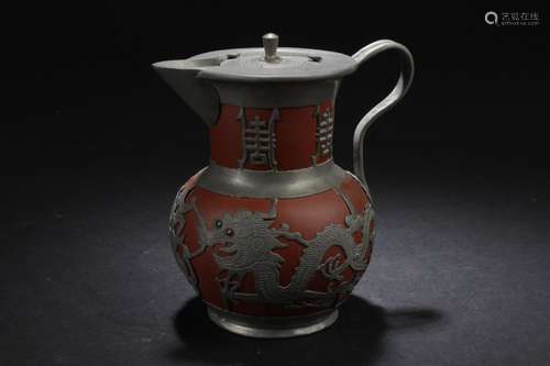 Chinese Metal Teapot