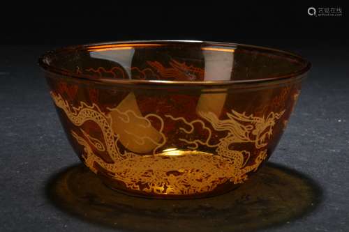 Chinese Glass bowl