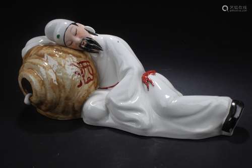 Chinese Porcelain Statue