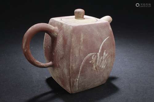 An Estate Chinese Tea Pot