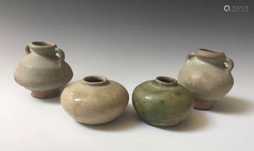 FOUR OF CHINESE ANTIQUE POT