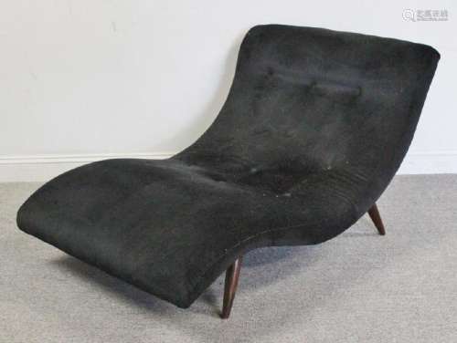 Midcentury Adrian Pearsall Wave Lounge Chair.