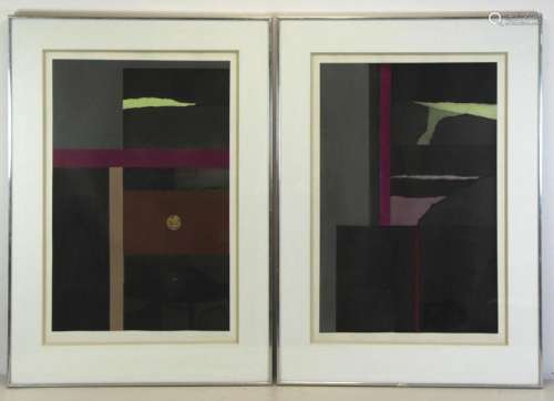 NEVELSON, Louise. Two (2) 