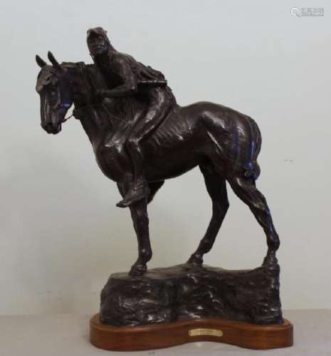 DYE, J.C. Bronze Sculpture 