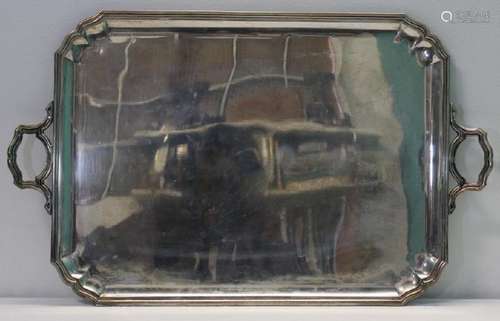 SILVER. J.C. Klinkosch Austrian .800 Silver Tray.