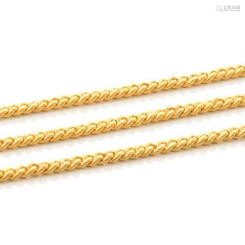 24k Yellow Gold Neck Chain.