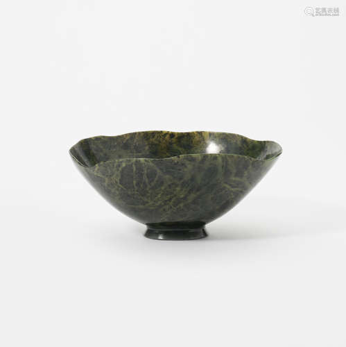 A large nephrite bowl