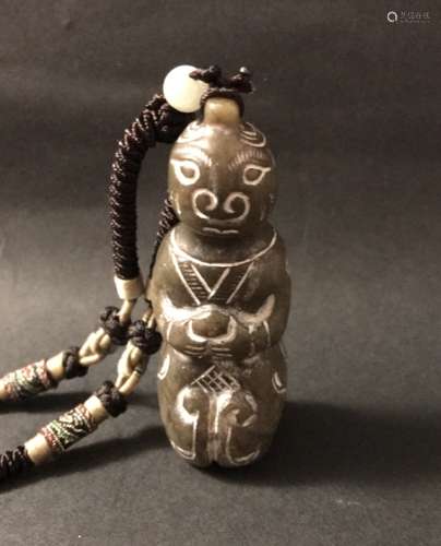 Western Zhou D., A Jade Figure