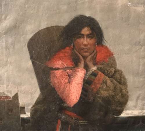 Oil Painting, Marked Lei Zhuhua