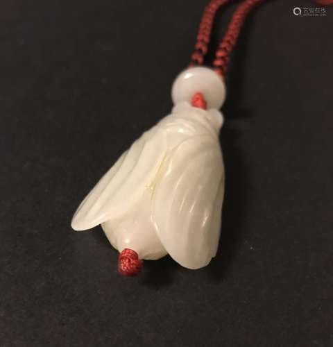 A Jade Cicada Pendant