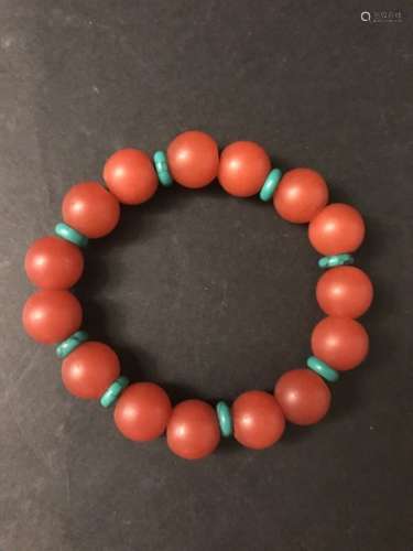 Qing D., A Chamilia Beads and Lusong Stone Bracelet