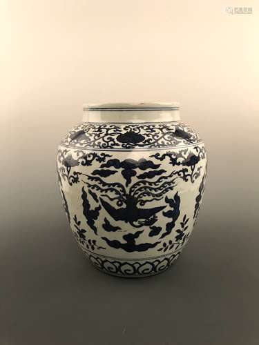 Chinese Blue and White Jar