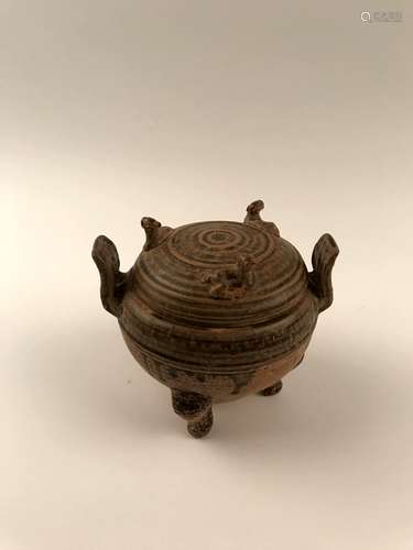 Chinese Tan Style Jar