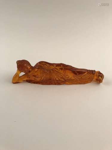 Fine Chinese Amber Buddha