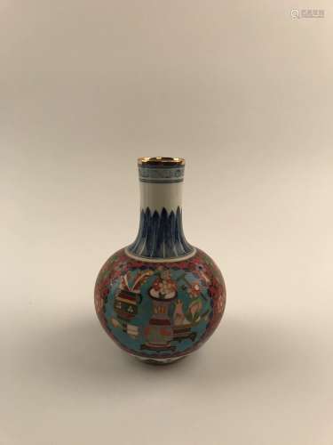 Fine Chinese Closionne Porcelain Vase