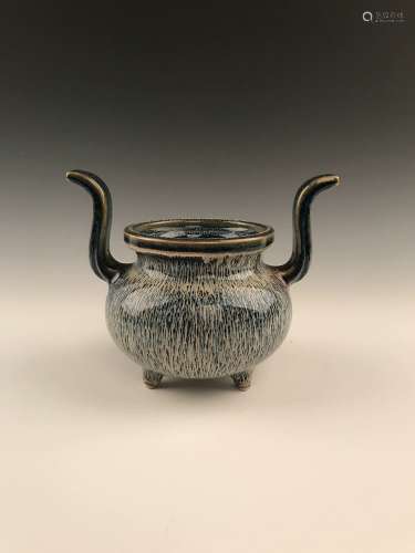 Fine Chinese Censer with Qianlong Mark