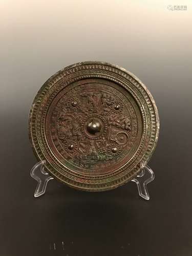 Fine Chinese Bronze Mirror