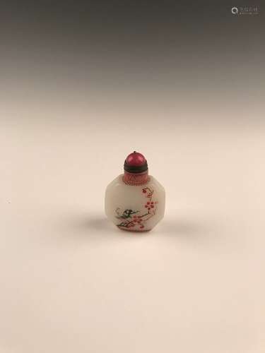Chinese Peiking Glasses Snuff Bottle