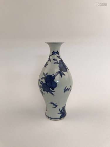 Fine Blue and White Vase