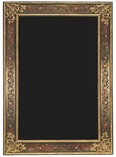 MIROIR EN MARQUETERIE « BOULLE »