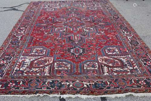 Antique/Semi Antique Room Size Persian Carpet