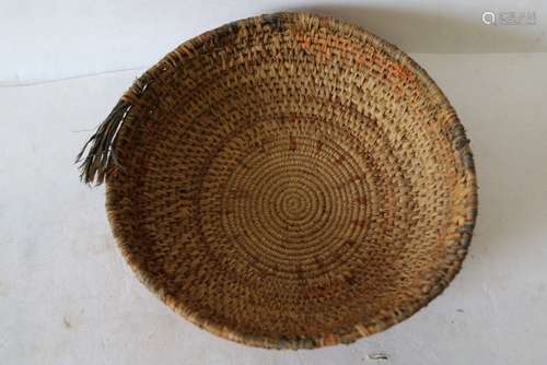 Antique Hand Woven Indian Basket