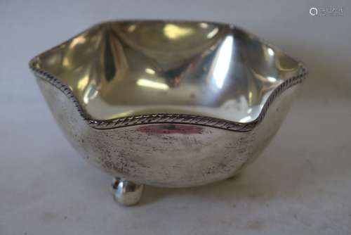 Small Sterling Silver Footed Bowl