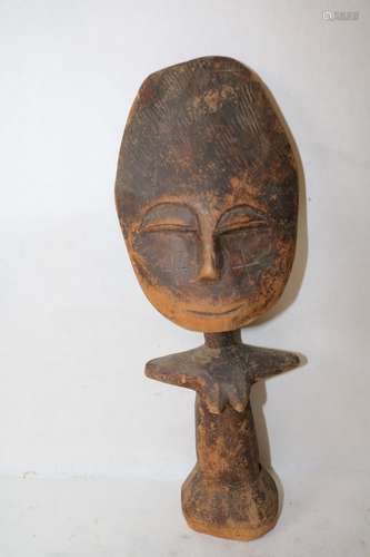 Carved African Fertility Doll