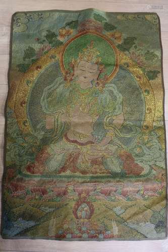 Tibetan Tapestry Thangka