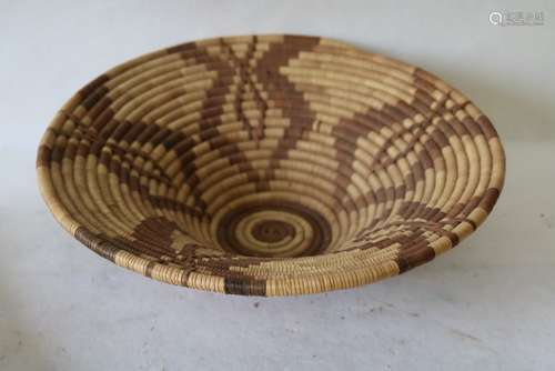 Hand Woven Indian Basket