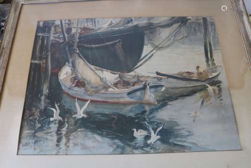 James Milton Sessions, Nautical Water Color