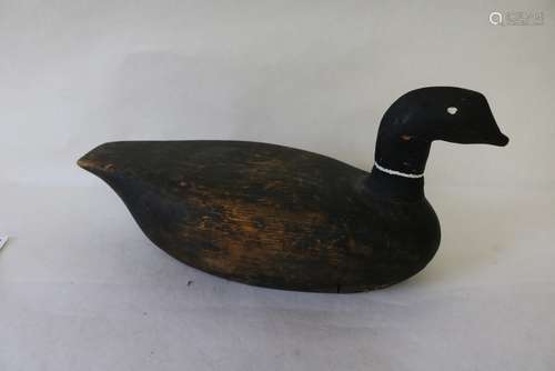 Hand Carved Wood Duck Decoy