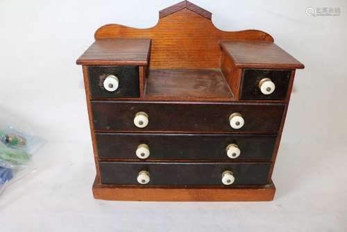 Antique Victorian Salesman Sample/Doll Dresser