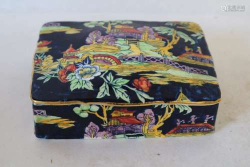 Royal Winton Staffordshire covered Porcelain Box